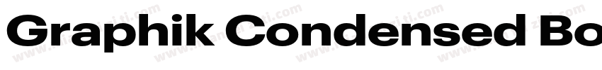 Graphik Condensed Bold字体转换